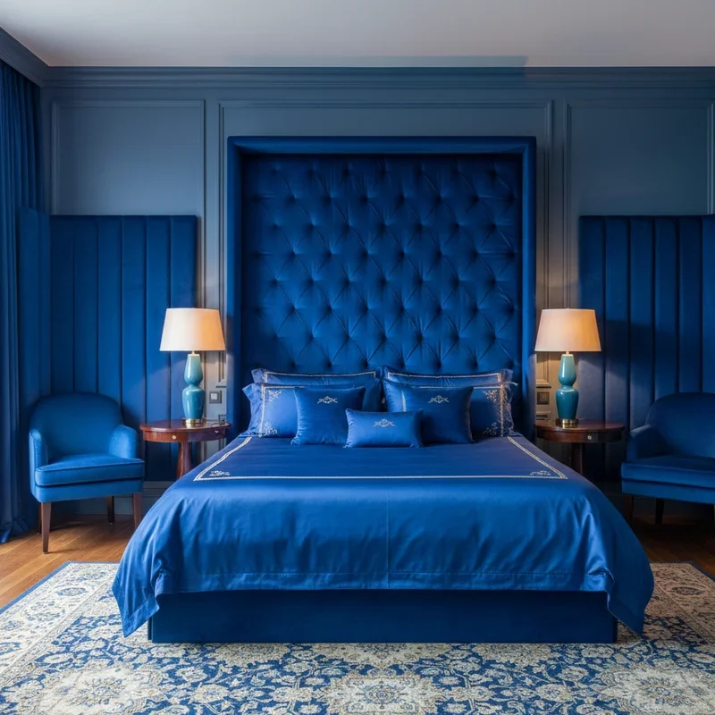 Royal Blue Bedroom Ideas