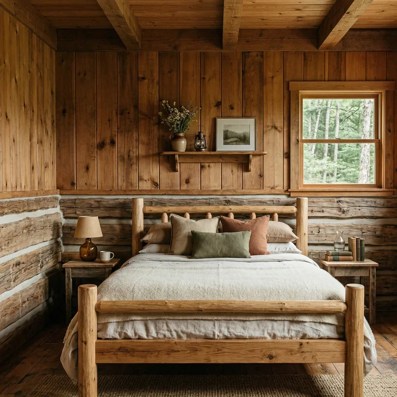 Wood Wall Bedroom Ideas