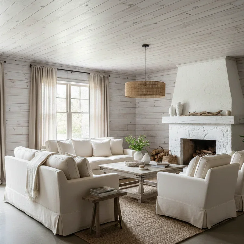 Knotty Pine Living Room Ideas