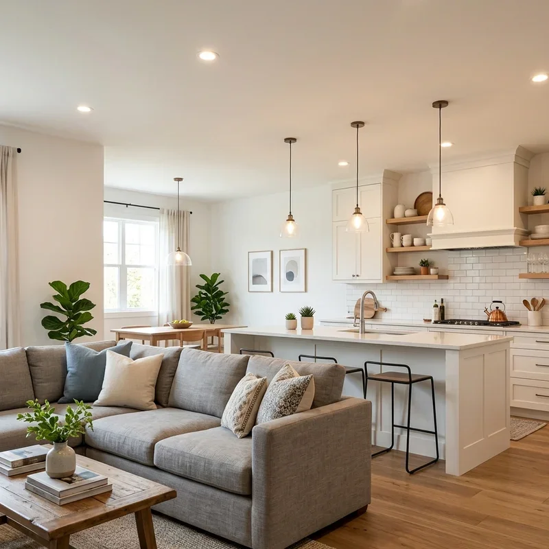 Living Room Kitchen Combo Ideas