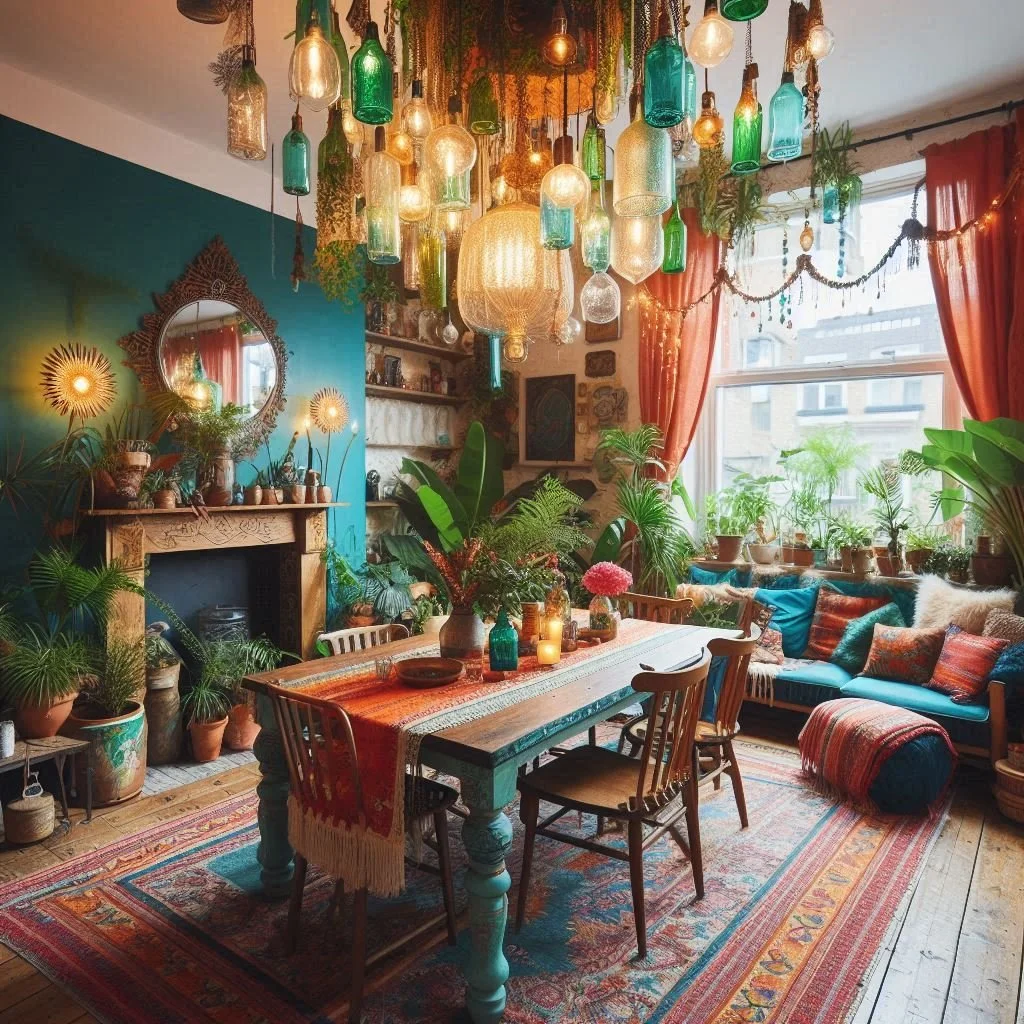 15 Chic Boho Dining Room Ideas for Eclectic Style