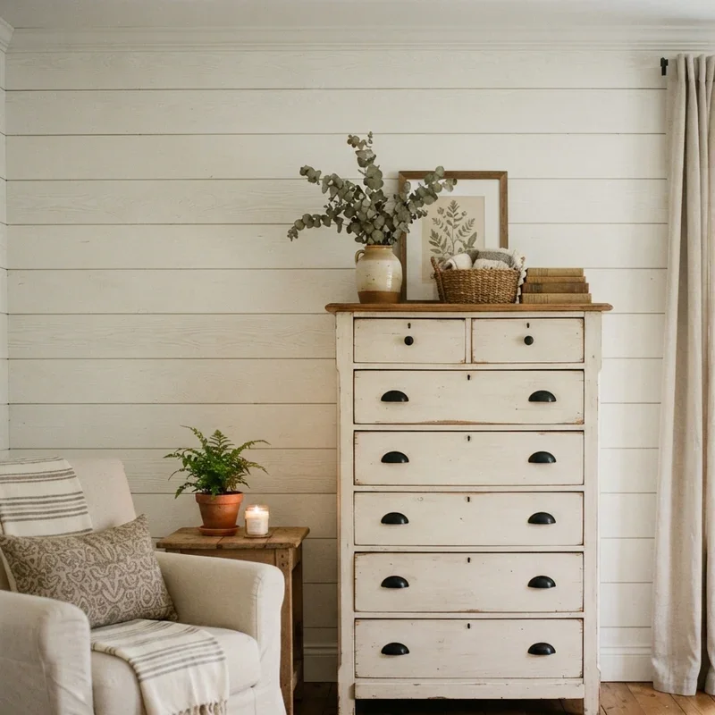 Tall Dresser in Living Room Ideas