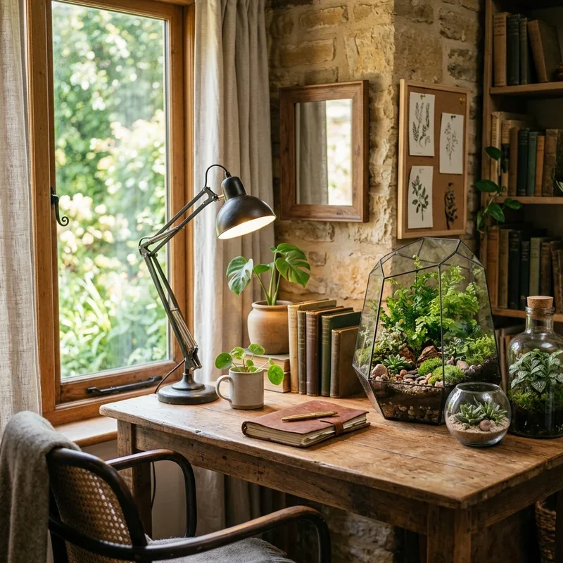 Small Rustic Office Ideas