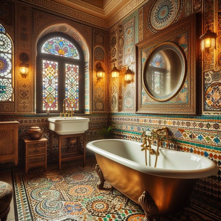 15 Exotic Moroccan Bathroom Ideas for Tranquility