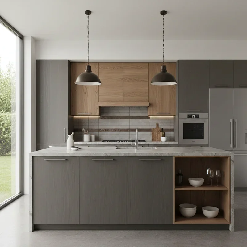 15 Grey and Brown Kitchen Ideas for Timeless Home Design