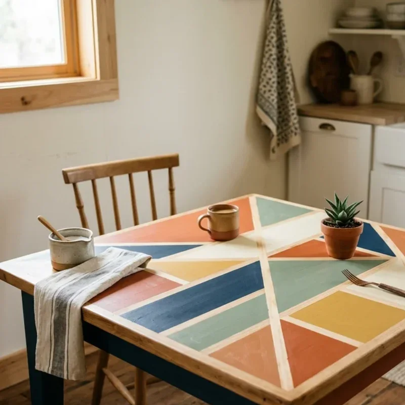 DIY Painted Kitchen Table Ideas