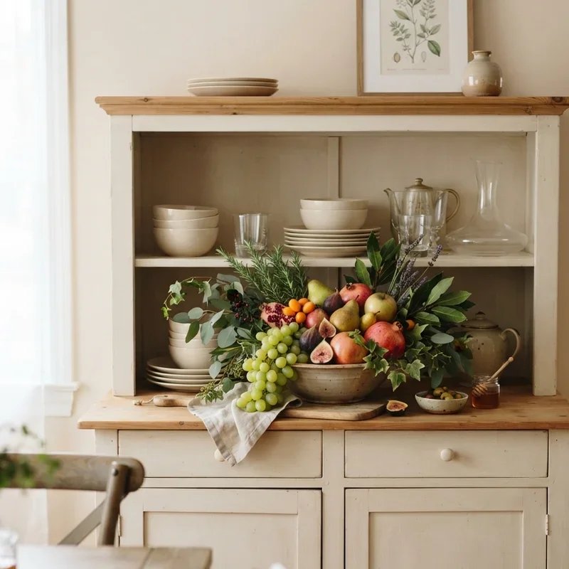 Dining Room Hutch Decor Ideas