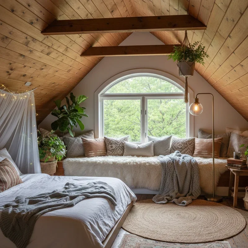 Girl Attic Bedroom Ideas