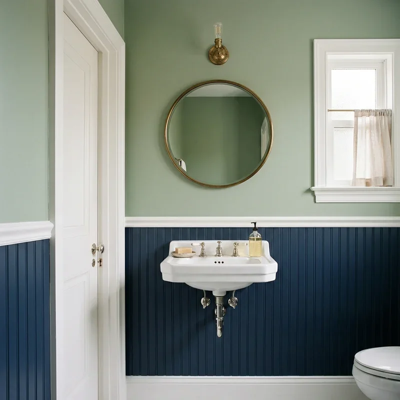 Powder Room Wainscoting Ideas