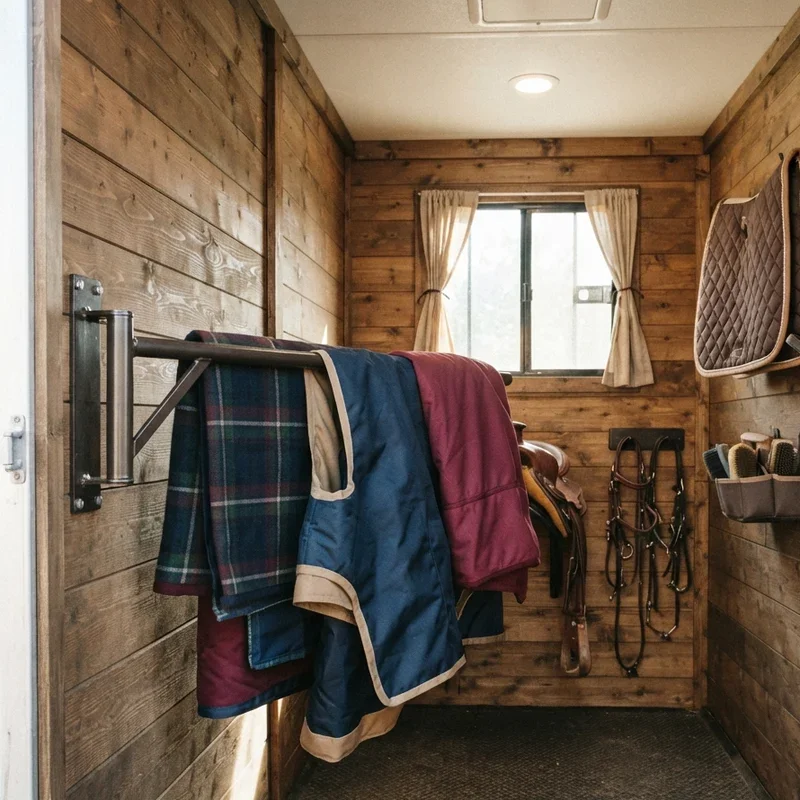 Small Horse Trailer Tack Room Ideas