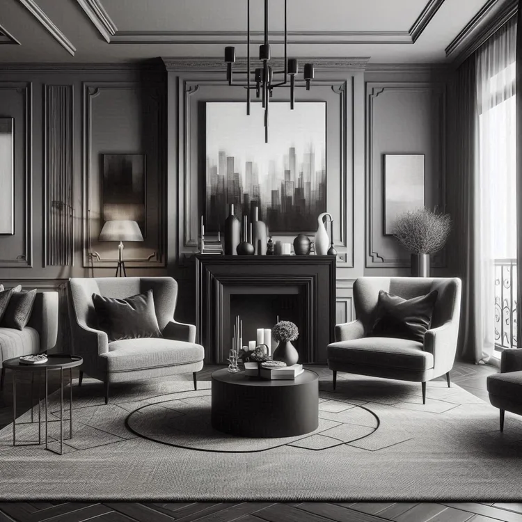 15 Stunning Black and Grey Living Room Ideas for Elegance