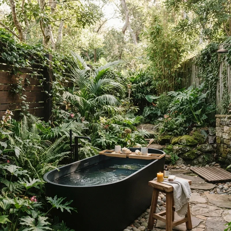 Outside Bathroom Ideas