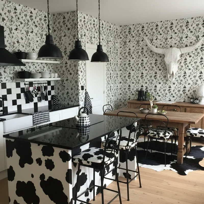 Cow Print Room Ideas
