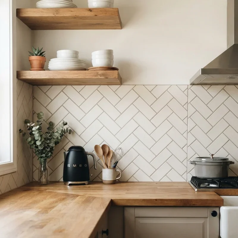 Modern Farmhouse Kitchen Backsplash Ideas
