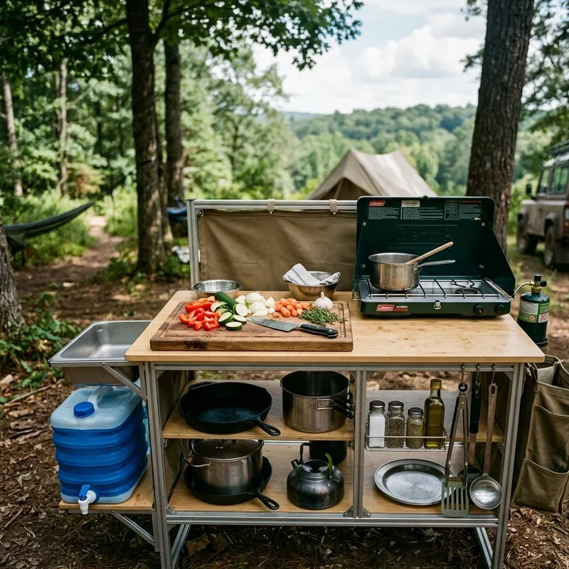 Camping Kitchen Ideas