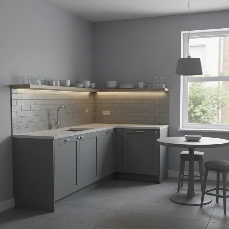 Small Grey Kitchen Ideas