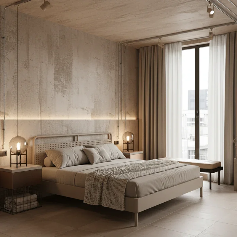 Modern Beige Bedroom Ideas