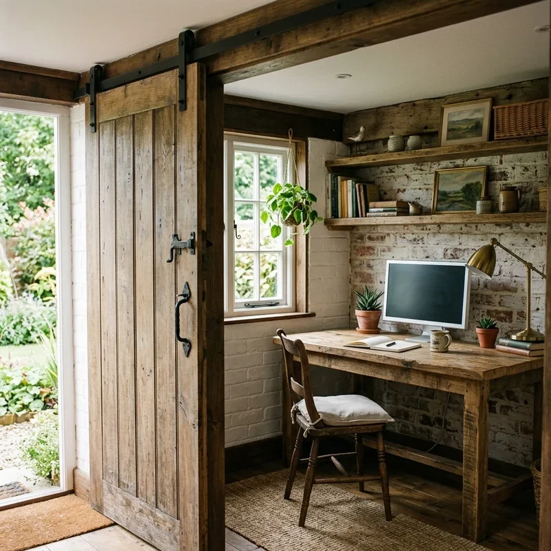 Small Rustic Office Ideas