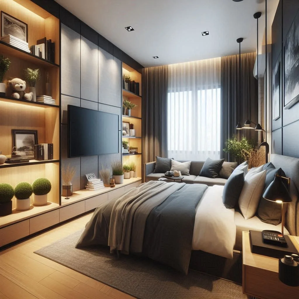 15 Modern Small Bedroom Ideas For A Sleek Look 11smallbedroom