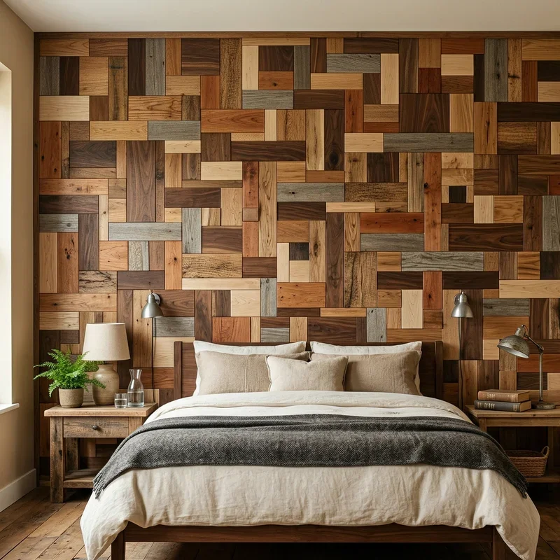 Wood Wall Bedroom Ideas