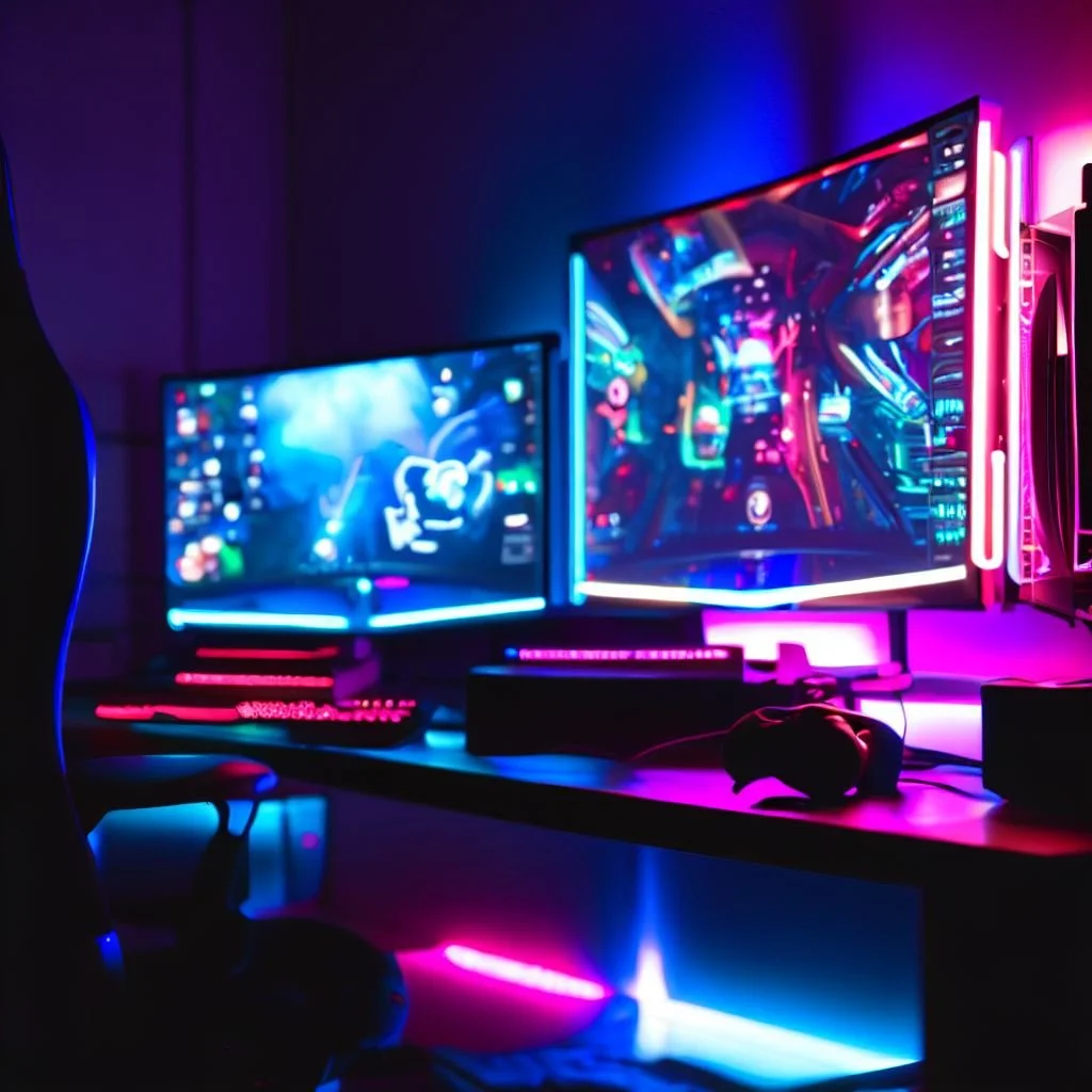 Aesthetic Room Ideas with LED Lights