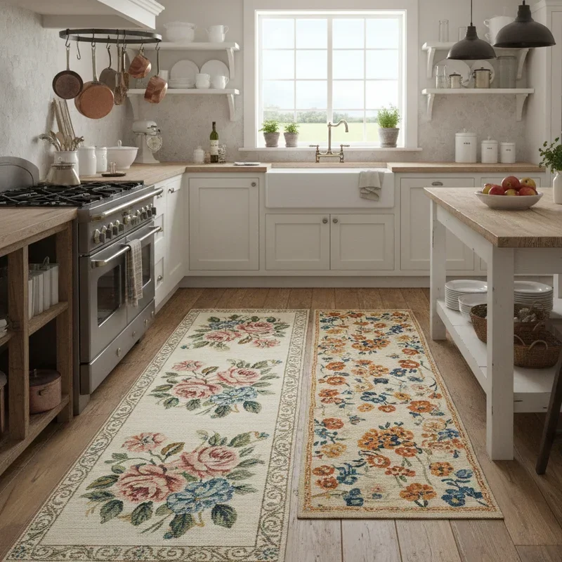 Farmhouse Kitchen Rug Ideas