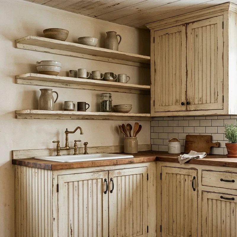 Beadboard Kitchen Cabinet Ideas