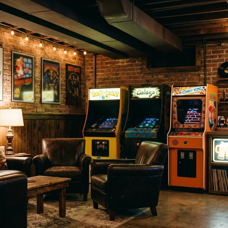 Basement Hangout Ideas