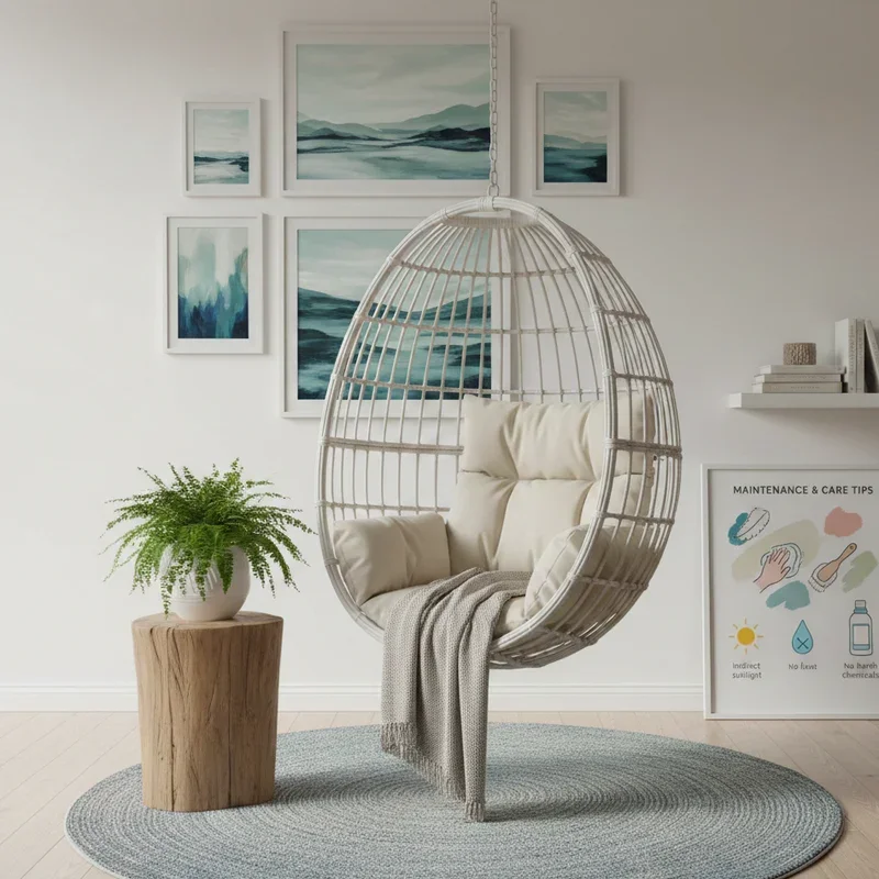 Egg Chair Living Room Ideas