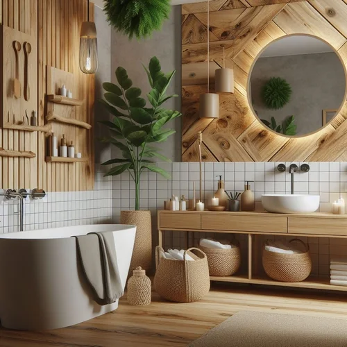 15 Organic Modern Bathroom Ideas for Stylish Spaces