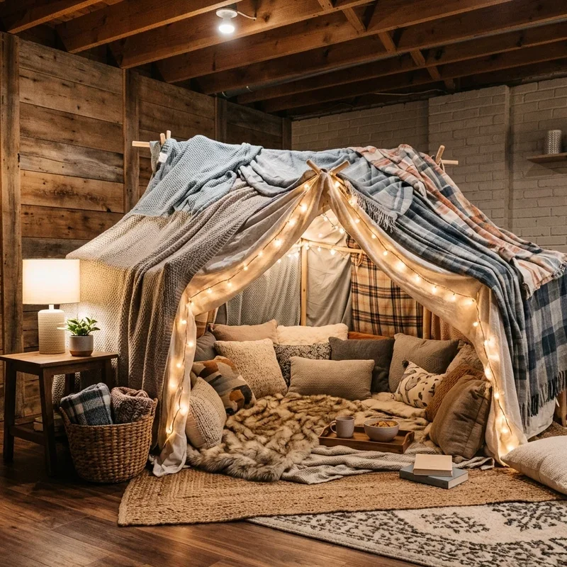 Basement Hangout Ideas