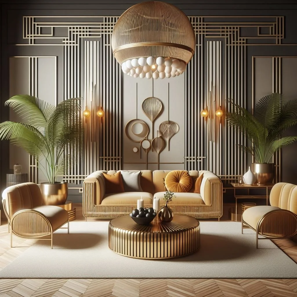 9 Modern Art Deco Lounge Room Ideas for Luxe Living