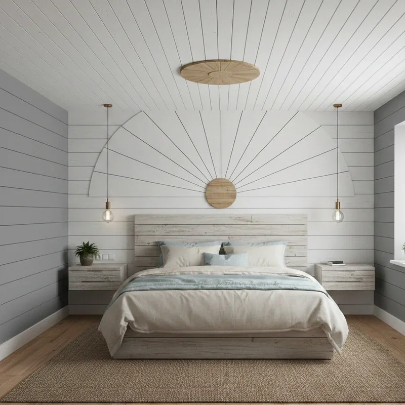 Shiplap Ideas for Bedroom