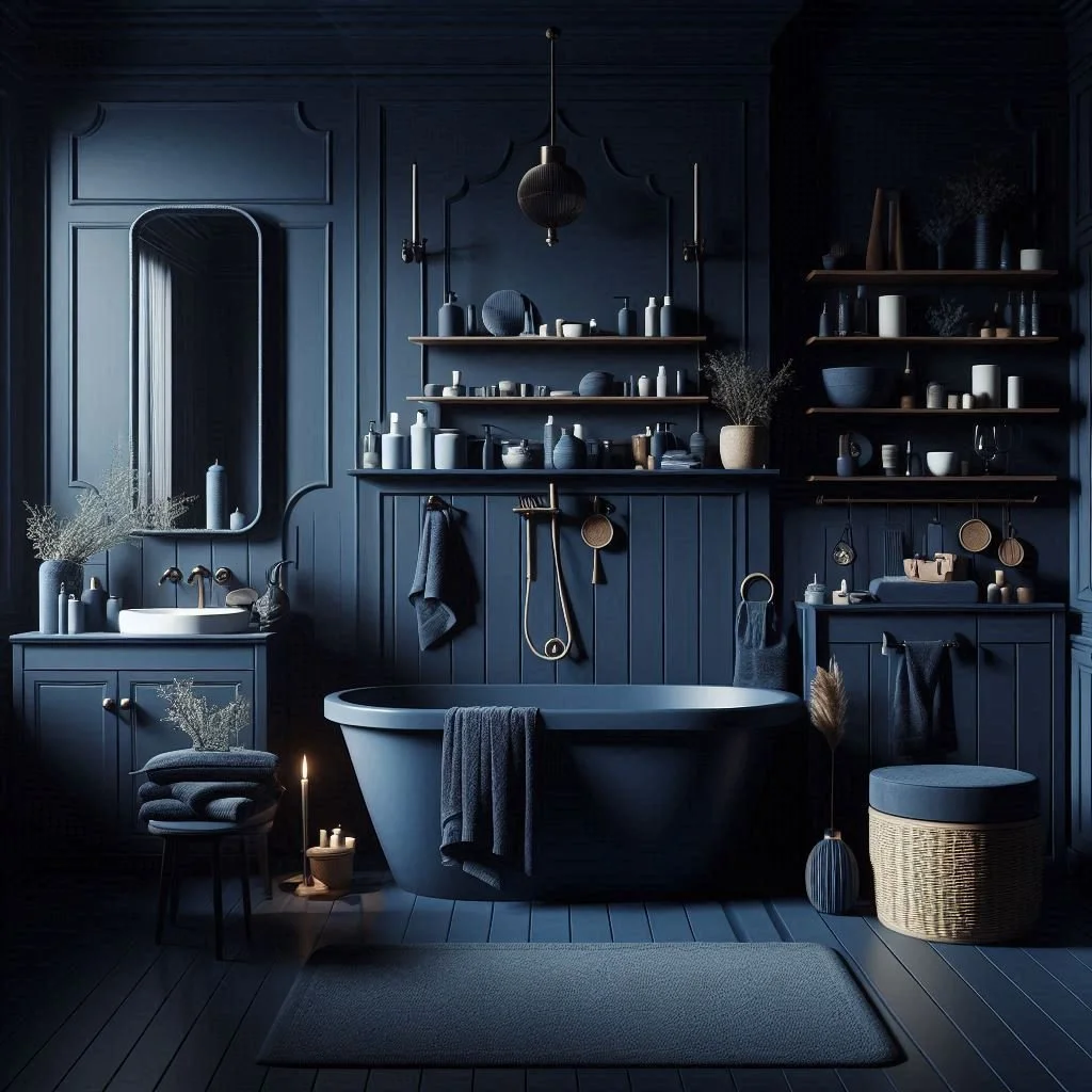 15 Dark Blue Bathroom Ideas for a Sophisticated Look