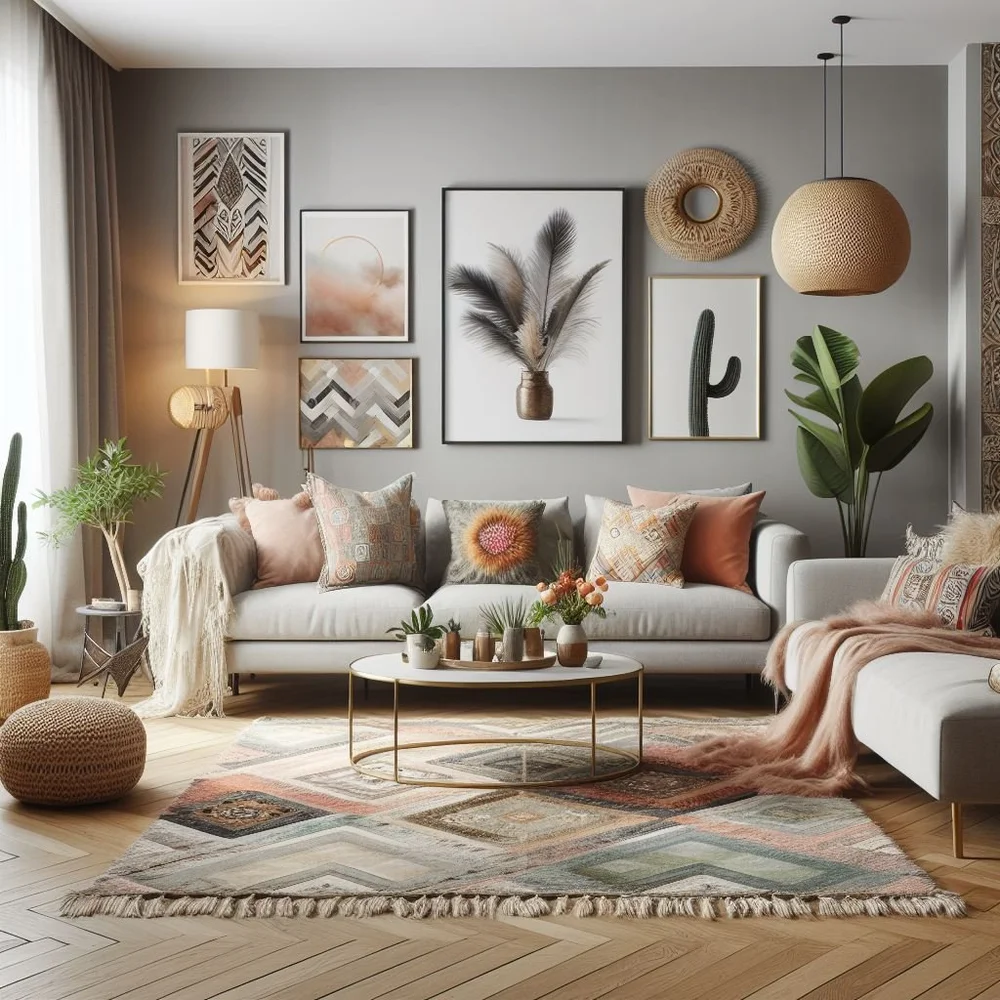 15 Chic Modern Boho Living Room Ideas