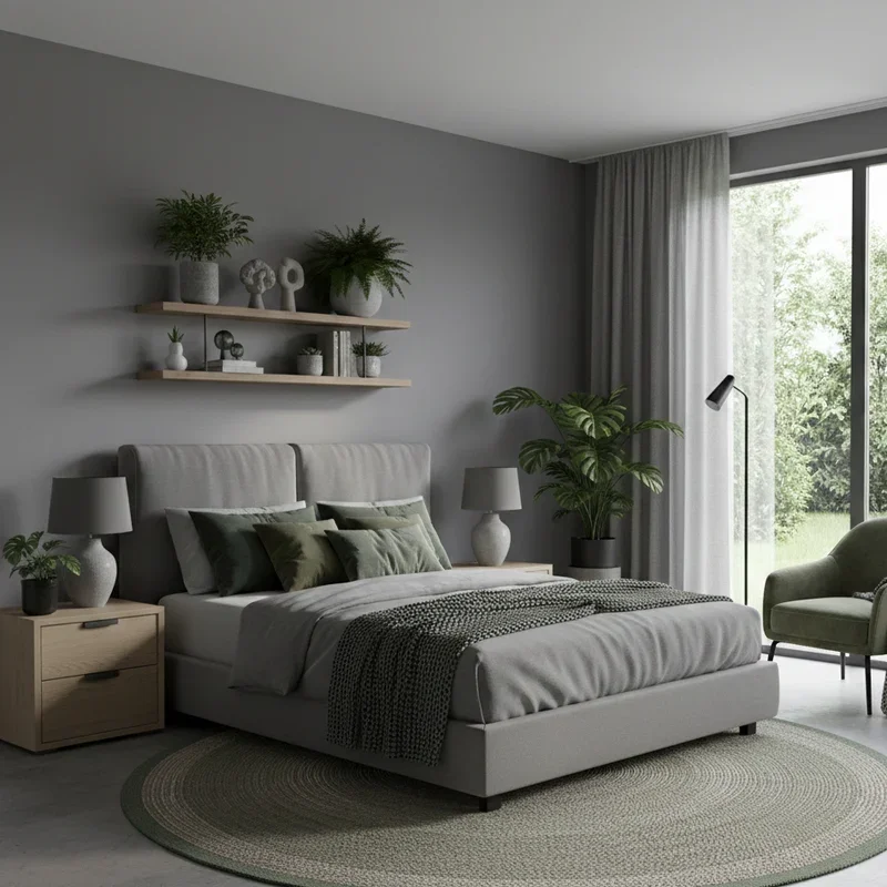 Modern Grey Bedroom Ideas