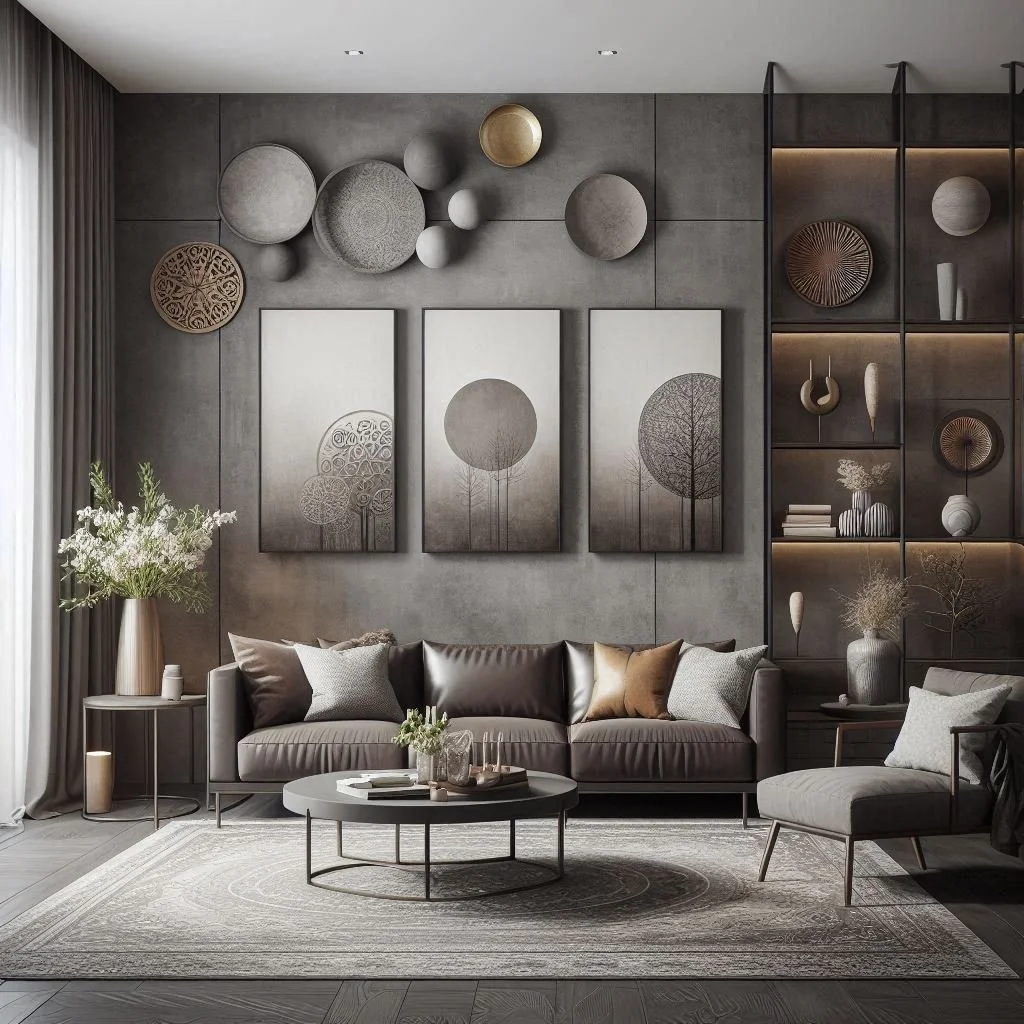 15 Elegant Grey and Brown Living Room Ideas