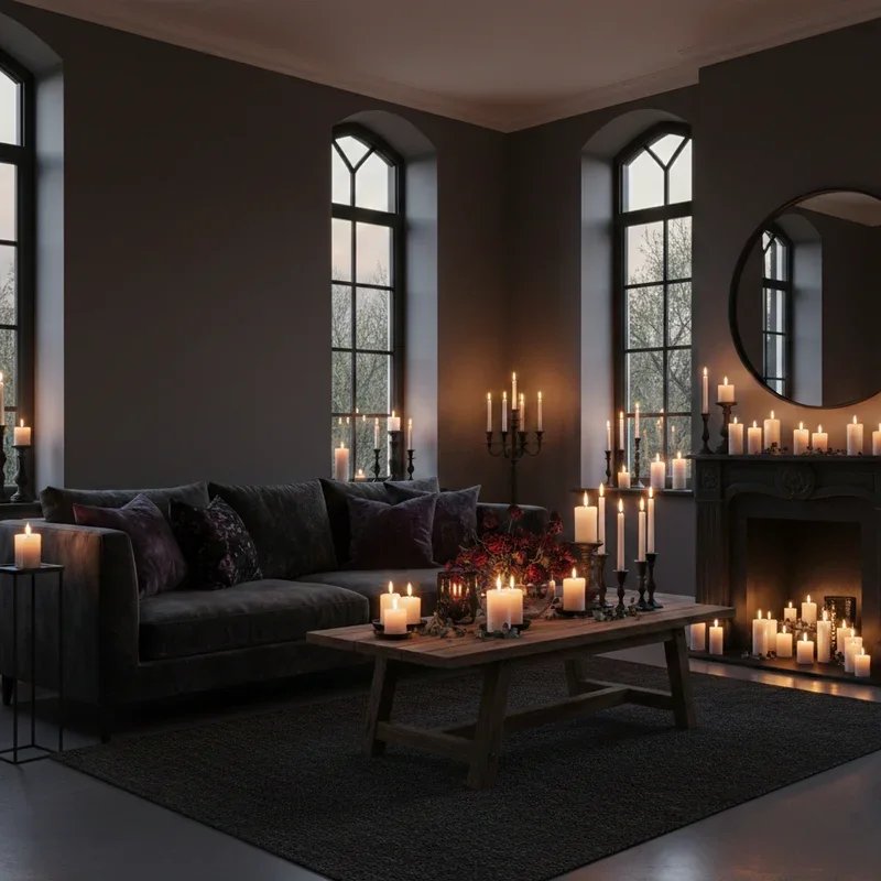 Modern Gothic Living Room Ideas