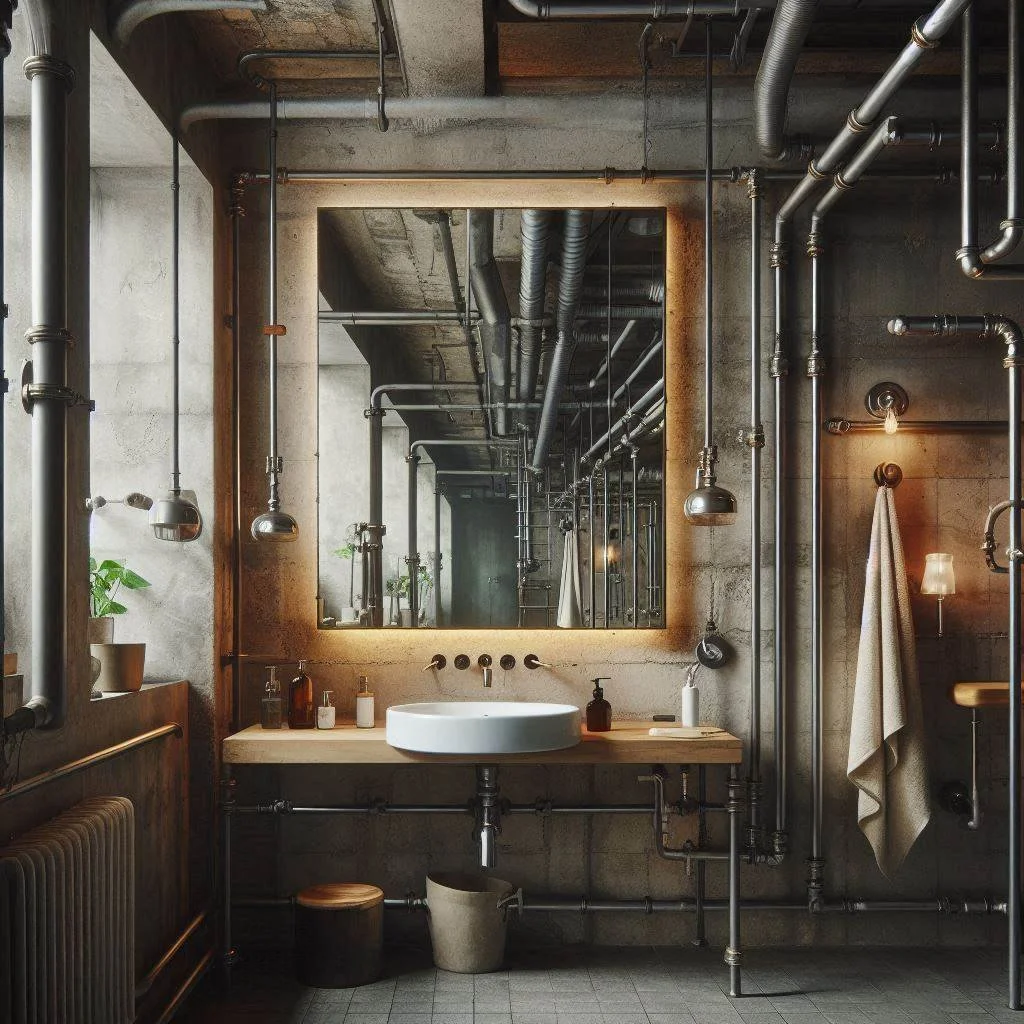 15 Industrial Bathroom Ideas to Inspire You