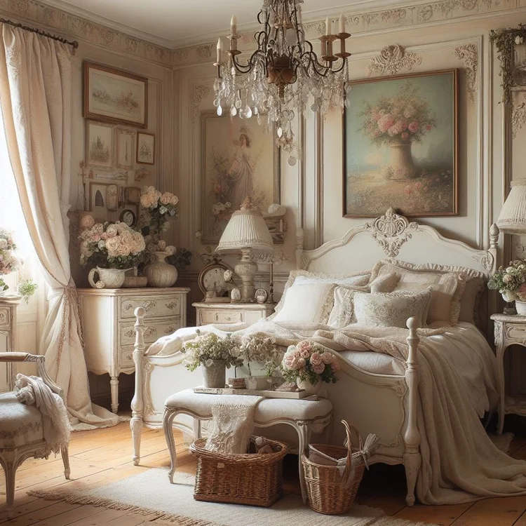 15 Charming Shabby Chic Bedroom Ideas for Cozy Retreats
