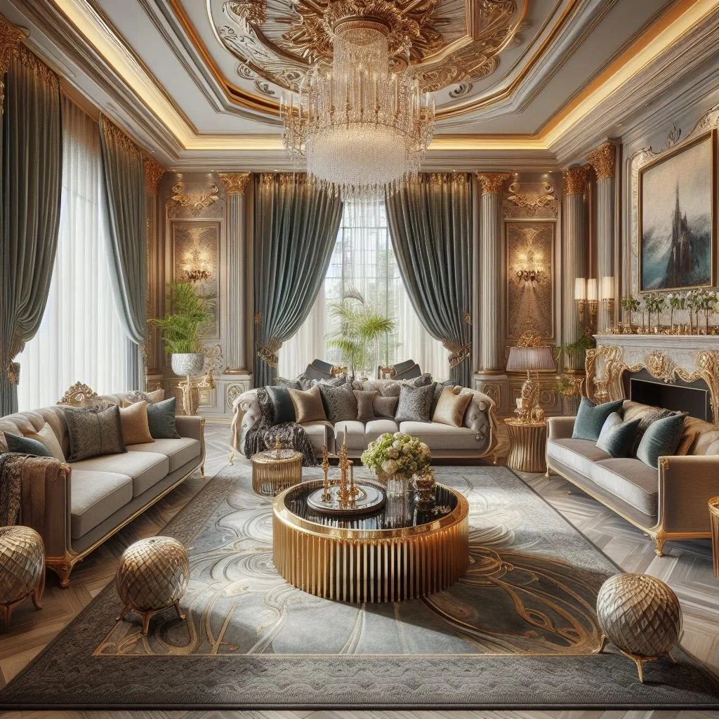 15 Art Deco Living Room Ideas for Glamorous and Chic Design