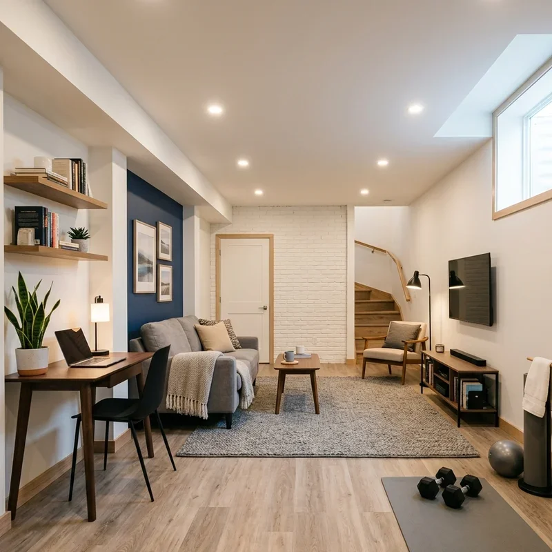 Townhouse Basement Ideas