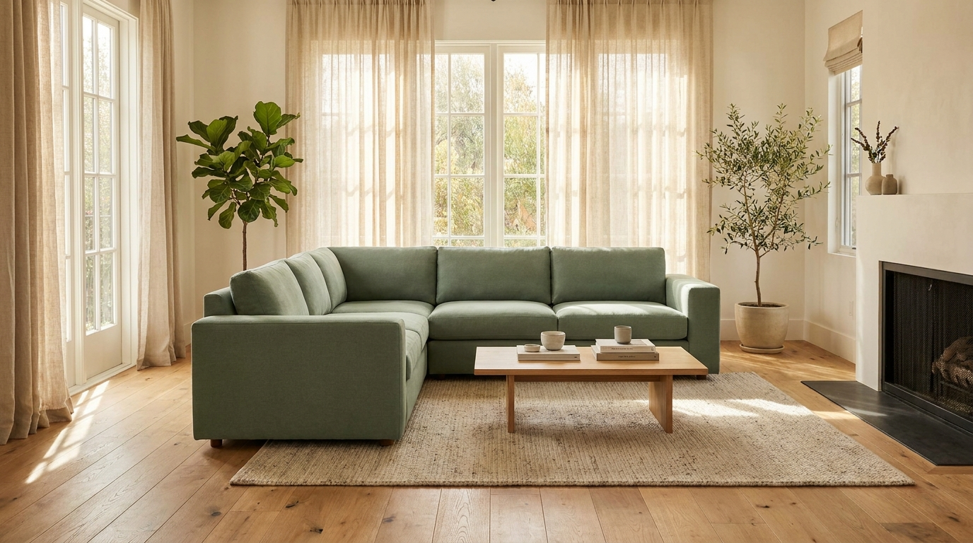 Green Sofas Styling Guide: Shades, Fabrics and Colour Pairings