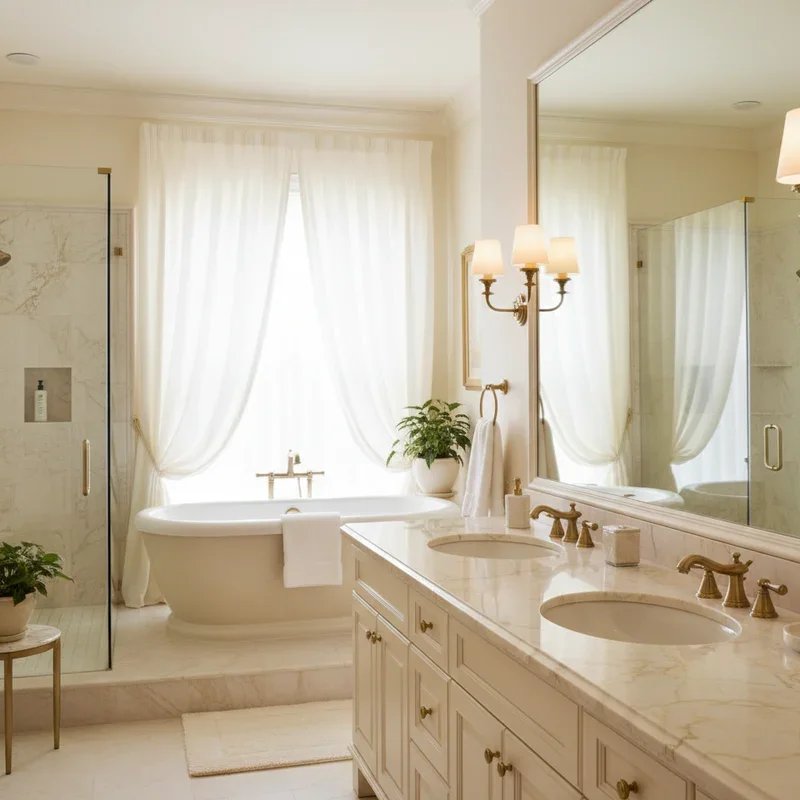 Cream Bathroom Ideas