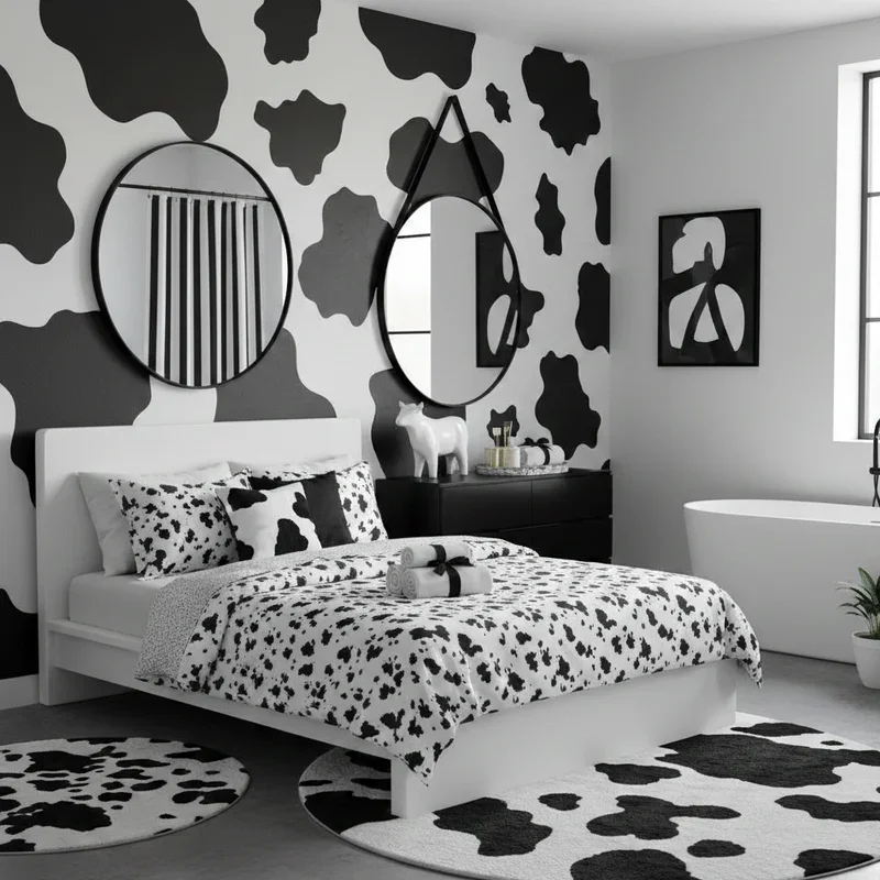 Cow Print Room Ideas