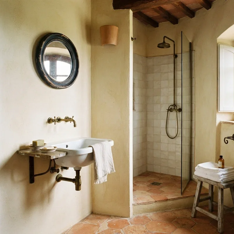 Small Tuscan Bathroom Ideas