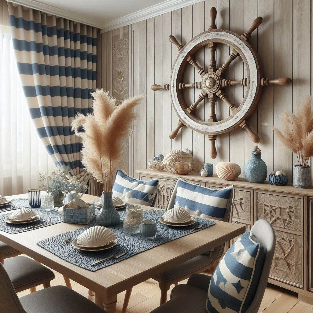 Picture of 15 Coastal Dining Room Ideas for a Breezy Look