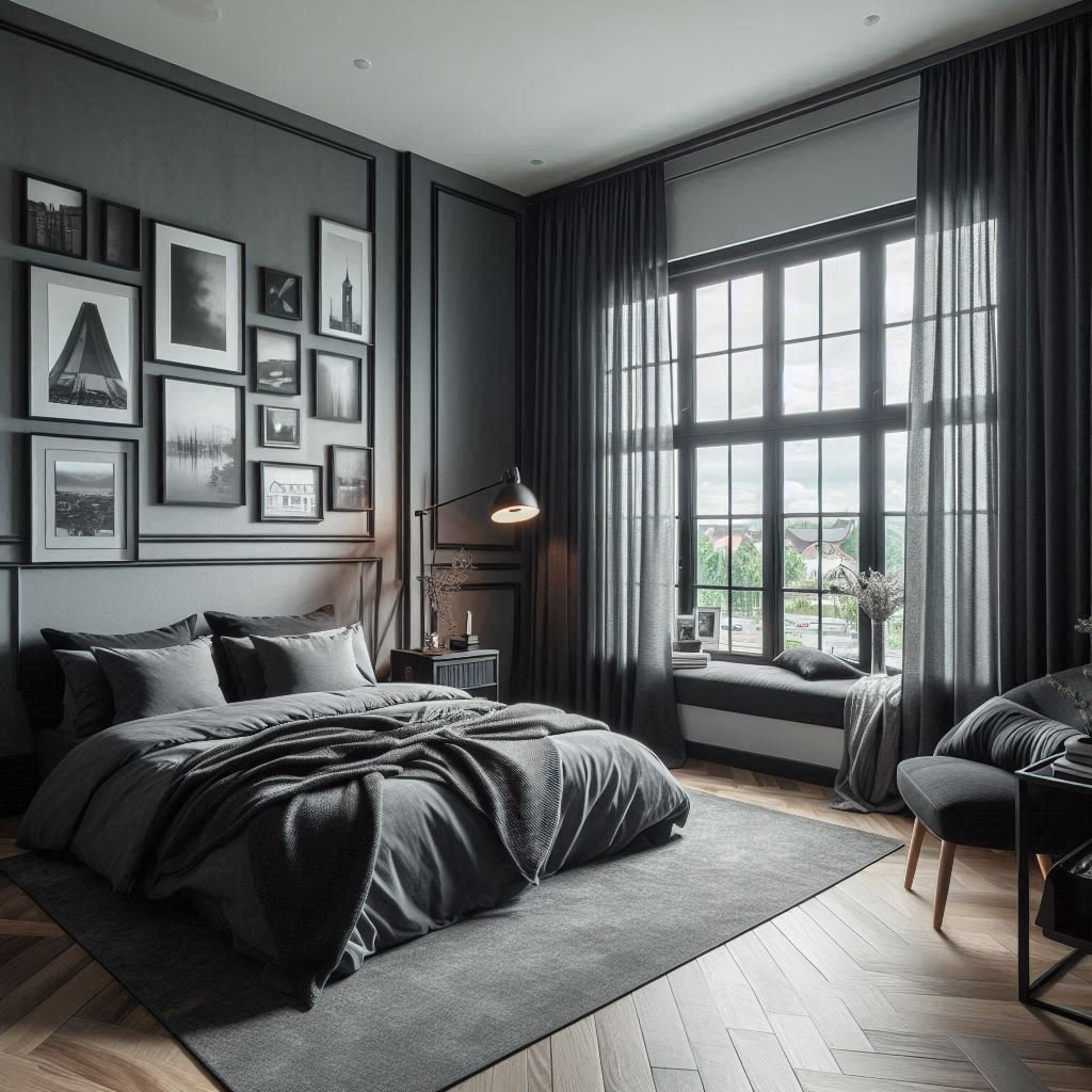 Black and Grey House