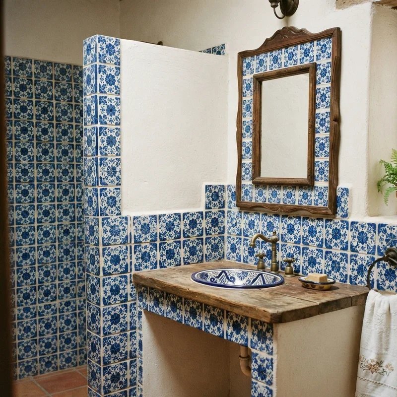 Mexican Tile Bathroom Ideas