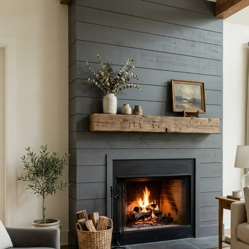 Shiplap Wall Living Room Ideas